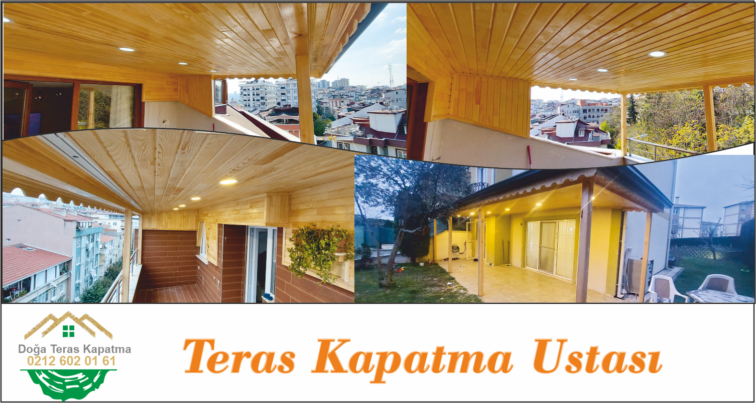 Ahşap Teras Kapatma ( Doğa Çatı Teras Kapatma )
